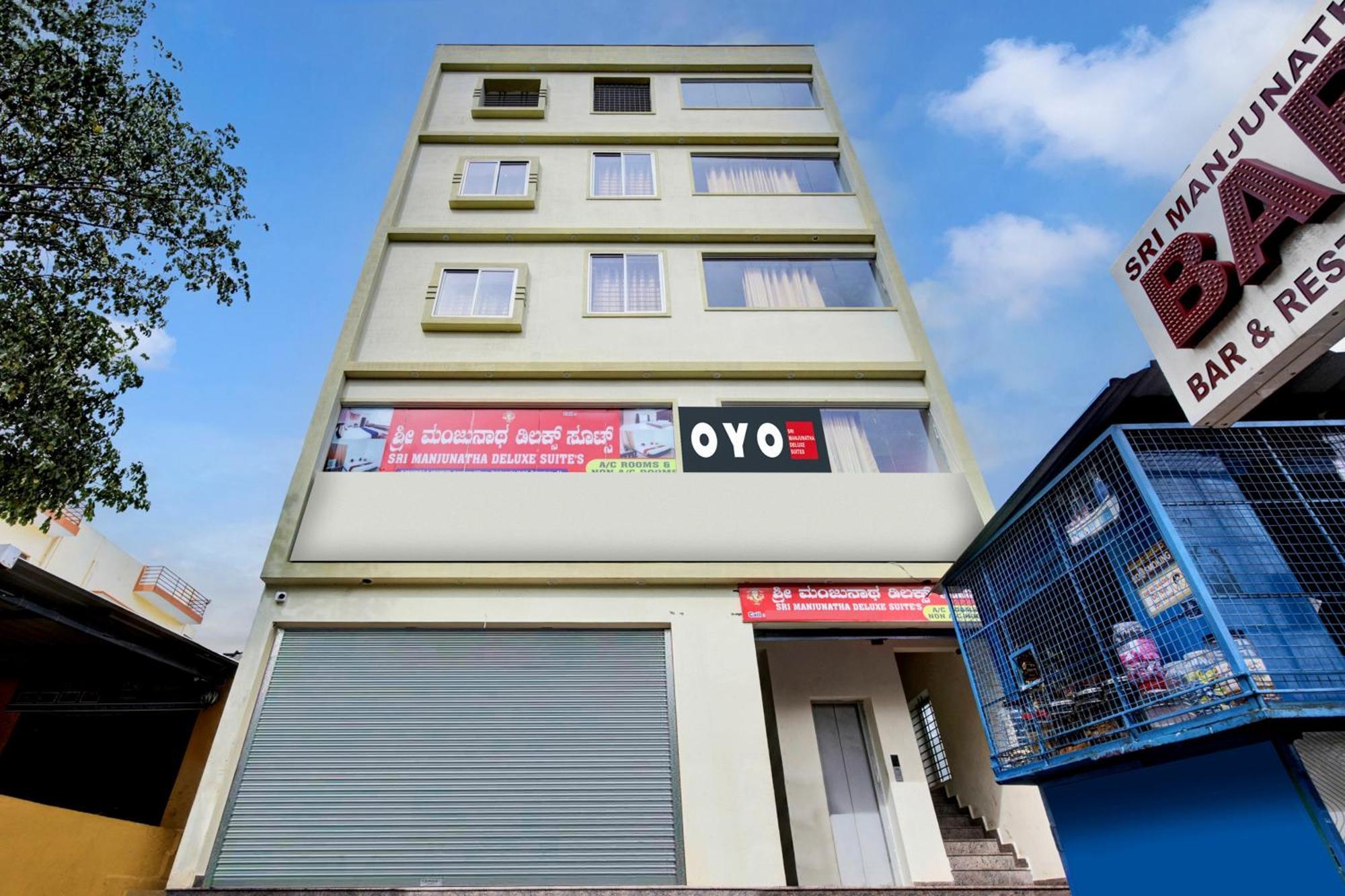 Hotel O Sri Manjunatha Deluxe Suites Bangalore Exterior photo